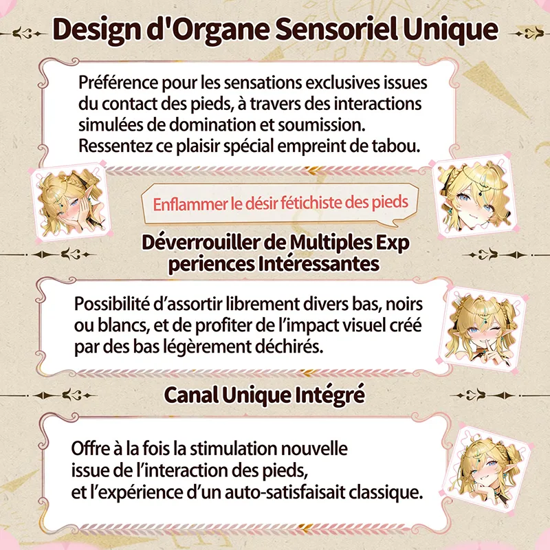 Masturbateur masculin réaliste en forme de pied, vagin artificiel de poche, onahole et sextoy pour homme product image 3