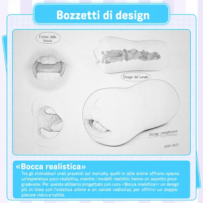 Masturbatore Uomo Bocca Realistica TPE Morbido Canale Orale Onahole product image 4
