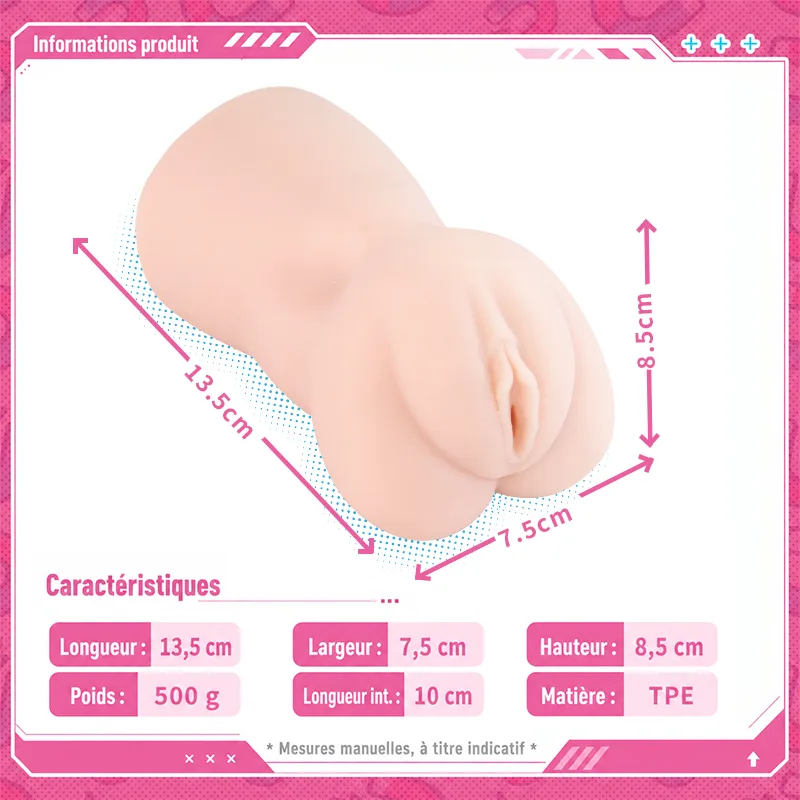 Voir Magnetic Ghost Masturbateur Homme Anime TPE Doux Vagin Artificiel Onahole Canal Magnétique, image 8