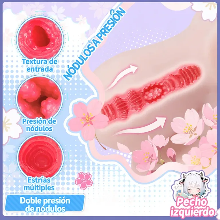 Muñeca Sexual Torso Cowgirl Pechos Grandes Masturbador Masculino TPE 4 Orificios Onahole Vagina Artificial product image 4