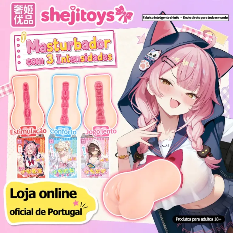 Little Ghost Diary Masturbador Masculino em TPE Macio com Três Texturas