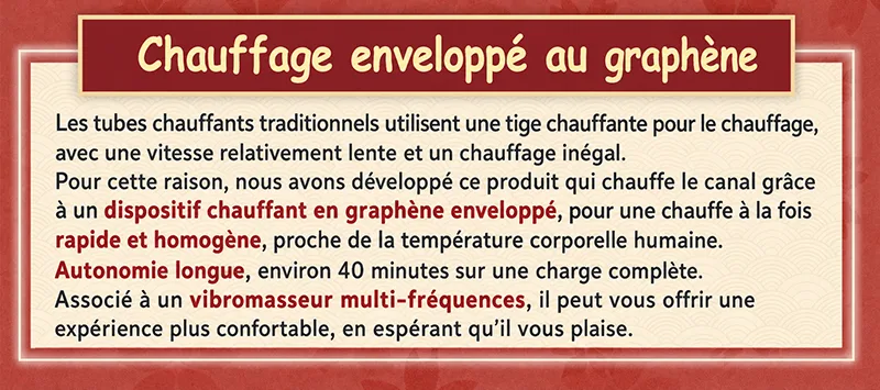 Hot Hot Chan Masturbateur Homme Chauffant et Vibrant Torse TPE Souple Vagin Artificiel 8 Modes Canal Texturé 14 cm - detail image 03