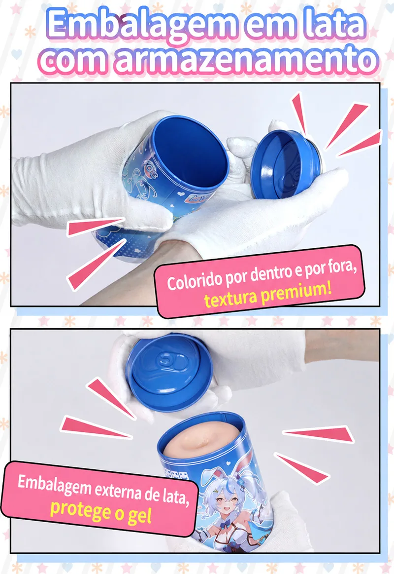 SHEJI Vitality Can Girl Masturbador Masculino, Vagina Artificial TPE com Três Tipos de Canal - detail image 10