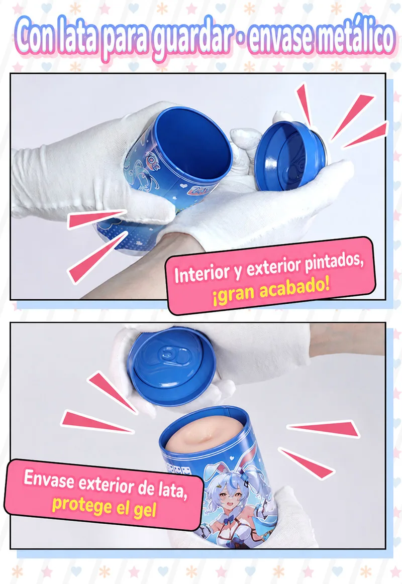 SHEJI Vitality Can Girl Masturbador Masculino, Vagina Artificial TPE con Tres Tipos de Canal - detail image 10