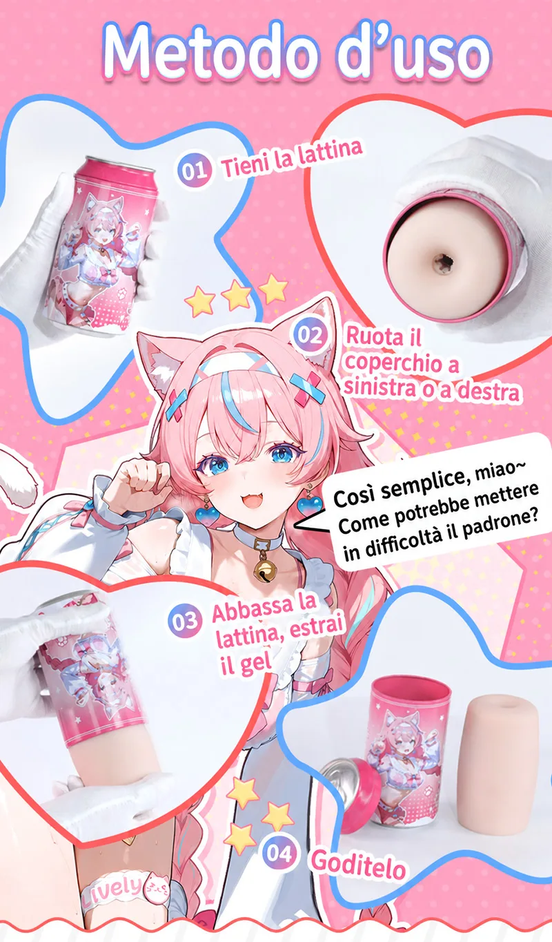 SHEJI Vitality Can Girl Masturbatore Uomo, Vagina Artificiale TPE con Tre Tipi di Canale - detail image 09