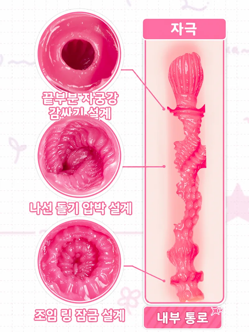 SHEJI 트리플 홀 하야세 3홀 남성용 자위기구 1300g TPE 엉덩이형 오나홀 3개 텍스처 통로 - detail image 05