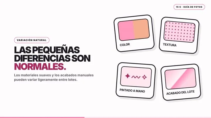 Cómo tomar fotos claras de productos SHEJITOYS